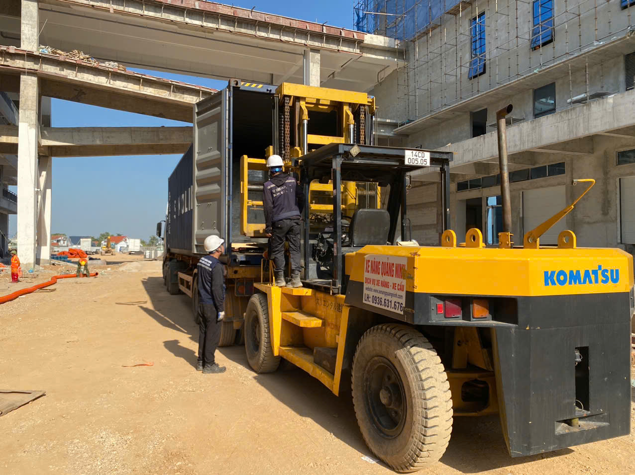 CHO THUÊ XE NÂNG HÀNG GIÁ RẺ TẠI KCN BẮC TIỀN PHONG (DEEP C QUẢNG NINH II), QUẢNG NINH