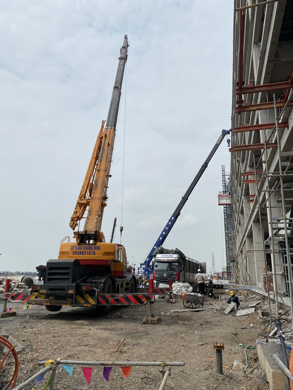 Cho Thuê Xe Cẩu Giá Rẻ Tại Khu Công Nghiệp Nam Tiền Phong, Quảng Ninh – Uy Tín, Nhanh Chóng