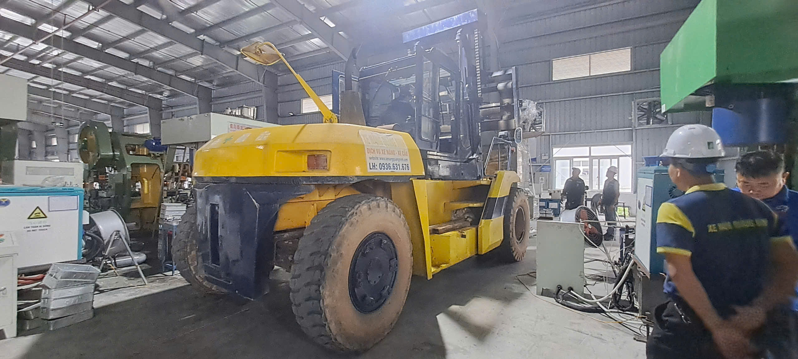 CHO THUÊ XE NÂNG HÀNG GIÁ RẺ TẠI KHU CÔNG NGHIỆP BẮC TIỀN PHONG, QUẢNG YÊN, QUẢNG NINH