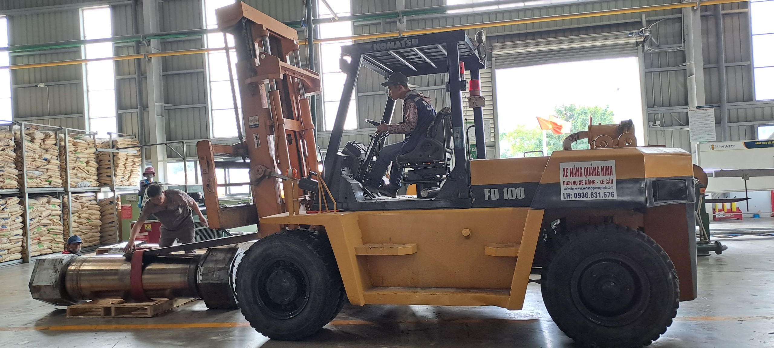 DỊCH VỤ XE NÂNG TẠI KHU CÔNG NGHIỆP BẮC TIỀN PHONG (Deep C Quảng Ninh II), TX. QUẢNG YÊN, QUẢNG NINH