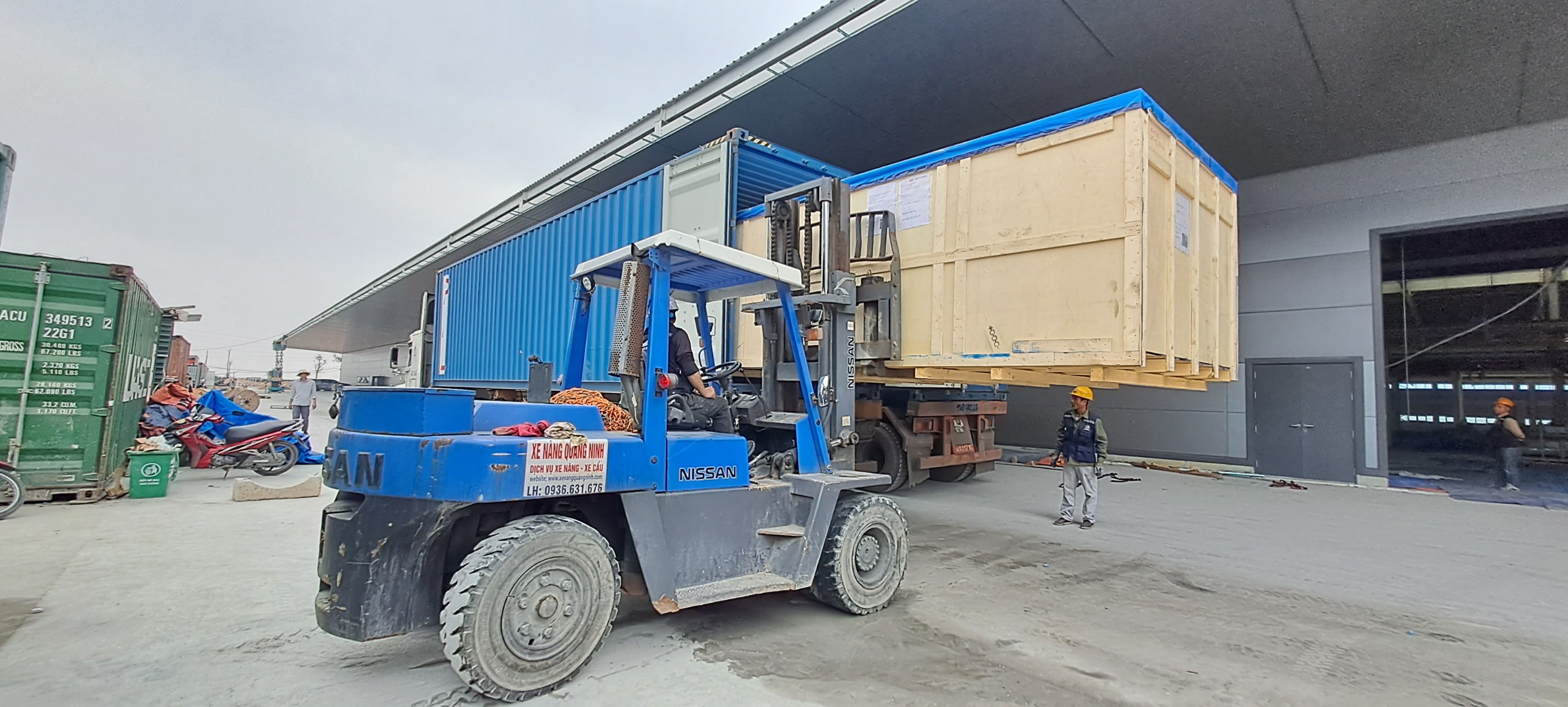 CHO THUÊ XE NÂNG GIÁ RẺ TẠI KCN AMATA SÔNG KHOAI, TX. QUẢNG YÊN, QUẢNG NINH