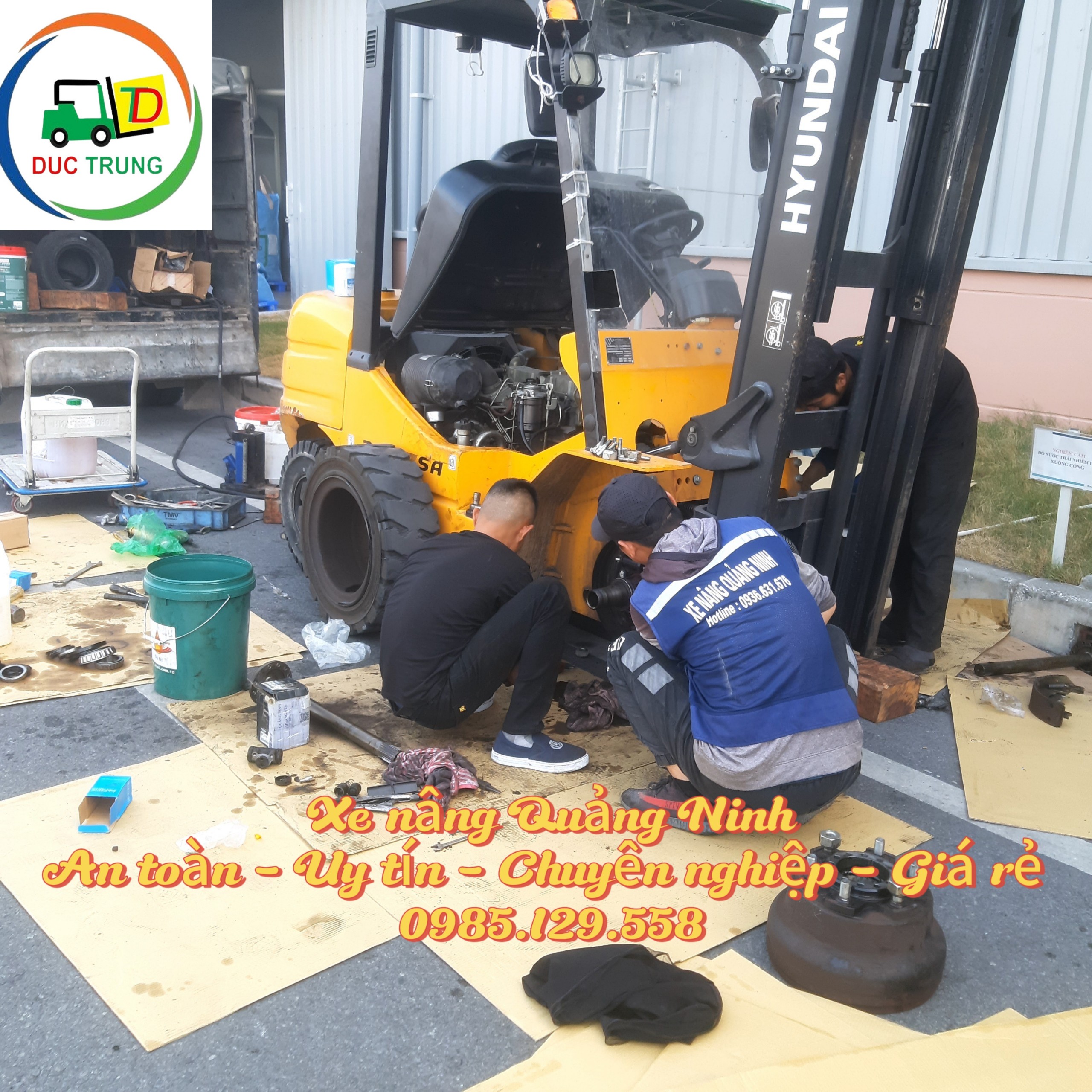 DỊCH VỤ BẢO TRÌ, BẢO DƯỠNG ĐỊNH KỲ; SỬA CHỮA XE NÂNG TẠI QUẢNG NINH