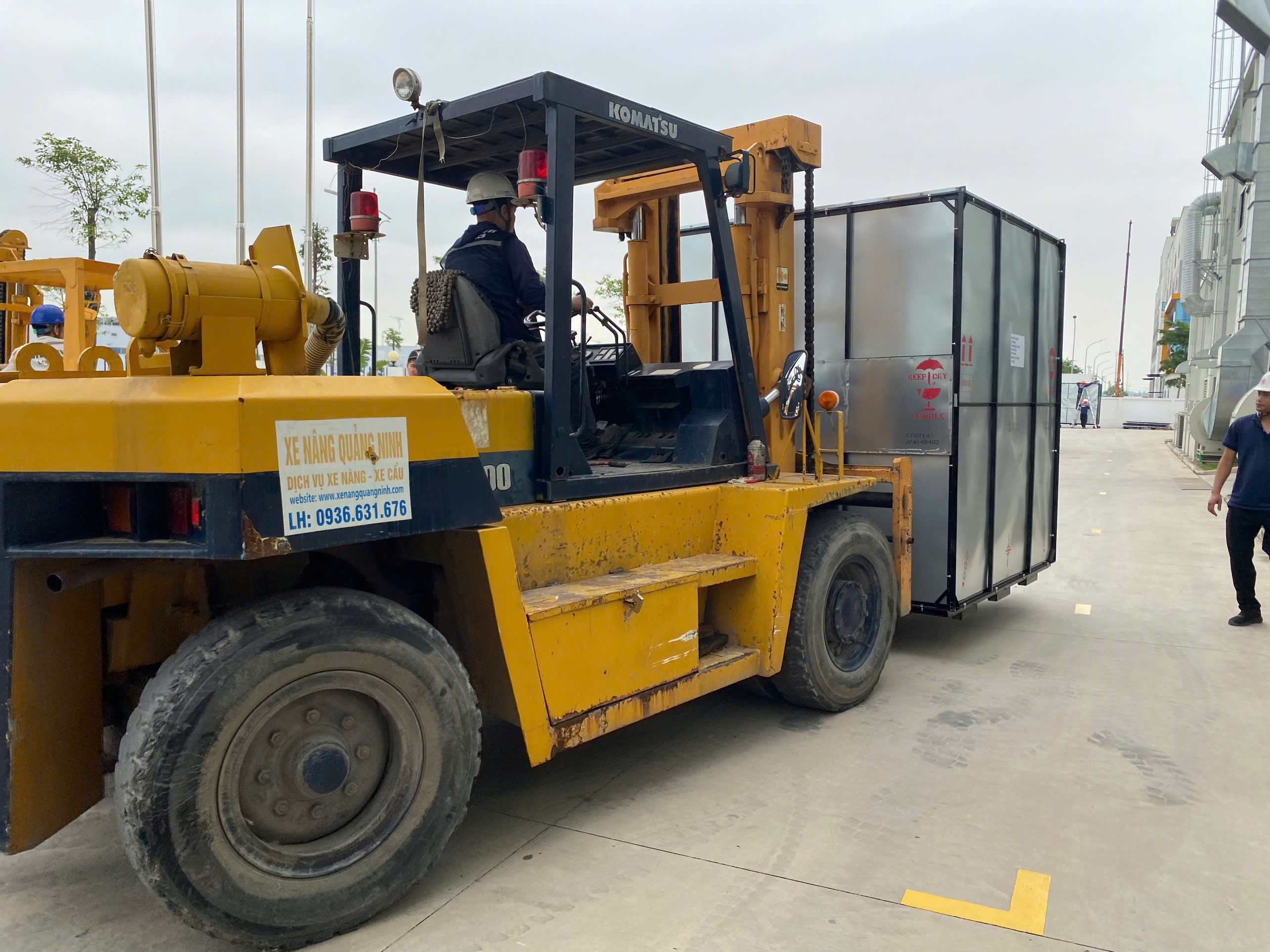 Cho Thuê Xe Nâng Giá Rẻ Tại KCN Bắc Tiền Phong (Deep C Quảng Ninh II), Quảng Ninh