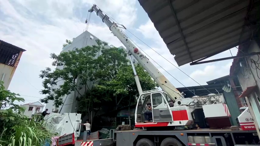 Cho thuê xe cẩu tại Cẩm Phả