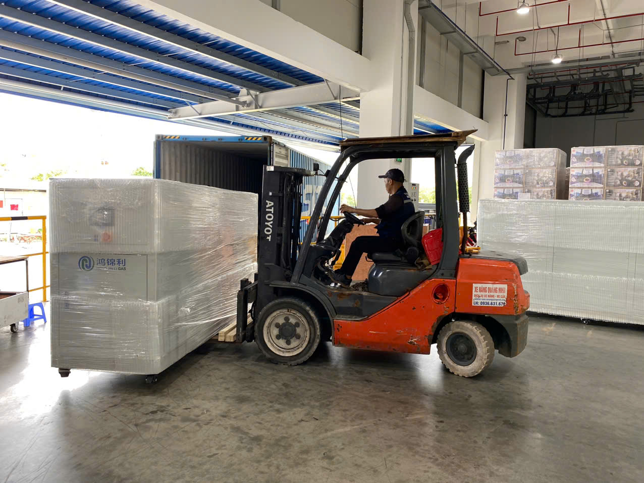 CHO THUÊ XE NÂNG HÀNG TẠI KCN AMATA SÔNG KHOAI, QUẢNG NINH